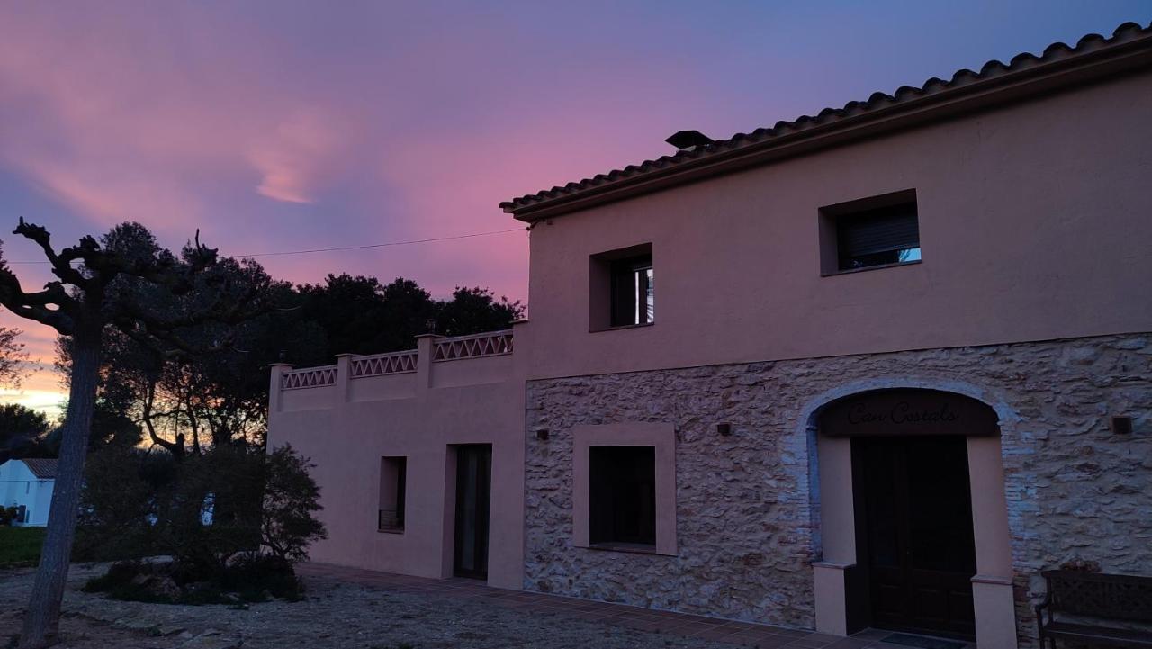 Can Costals Terraza Pals Exterior foto